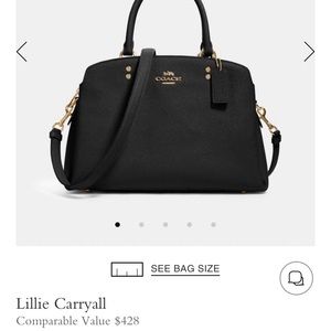 Coach Lillie Carryall Purse